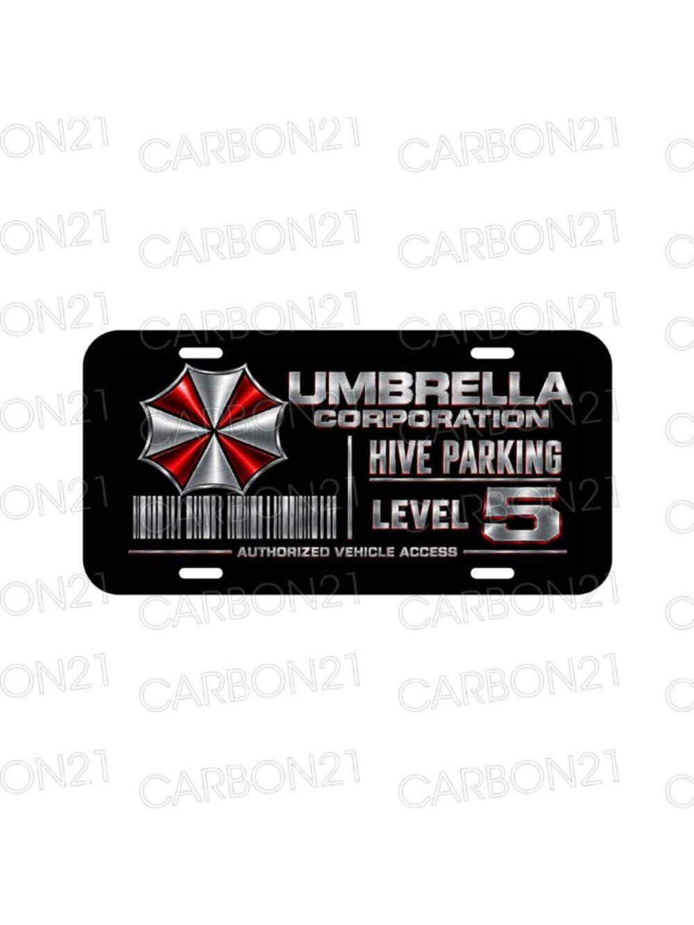 Umbrella Corp Resident Evil Parking Aluminum License Plate CAR SUV Truck NEW